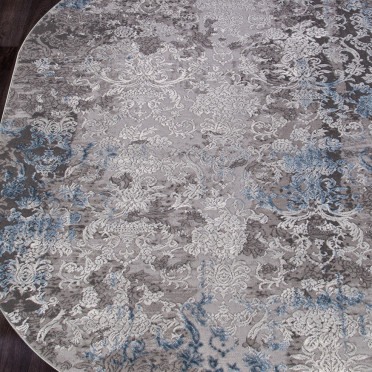 Ковер ARMINA 03852A - BLUE / BLUE Oval