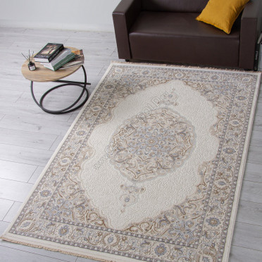 Ковер 35987A - CREAM / CREAM - Прямоугольник - коллекция MELODY