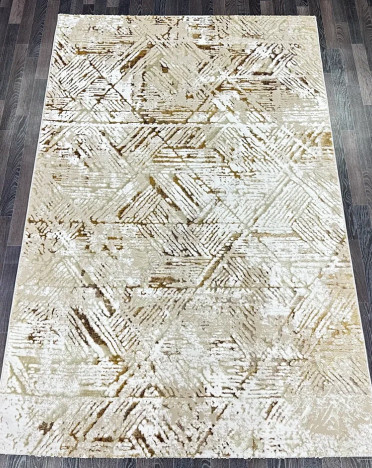 Ковер турецкий A3576A Lowa (Полиэстер хит-сет, бежевый)