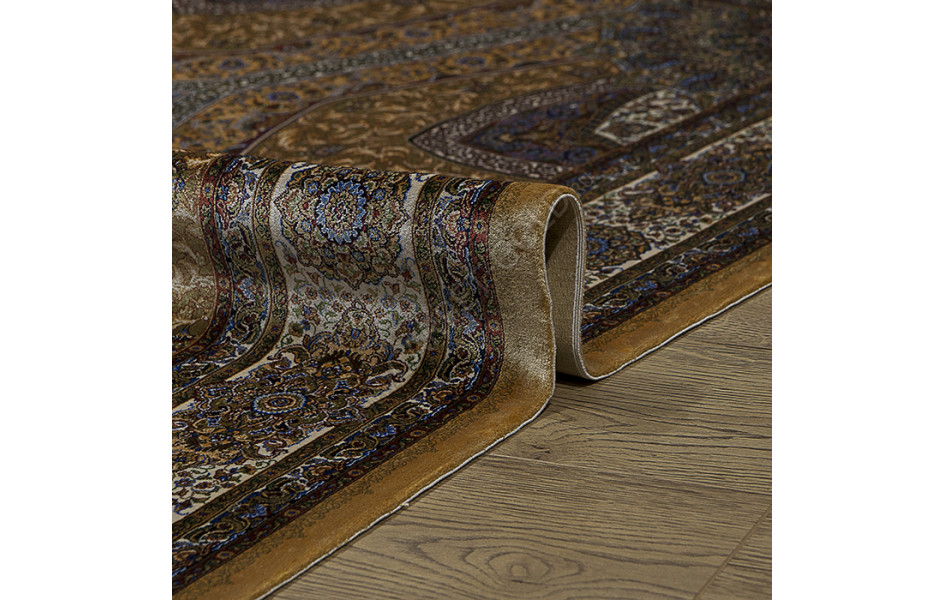 КОВРЫ ДИЗАЙН 2015F ЦВЕТ YELLOW / CREAM