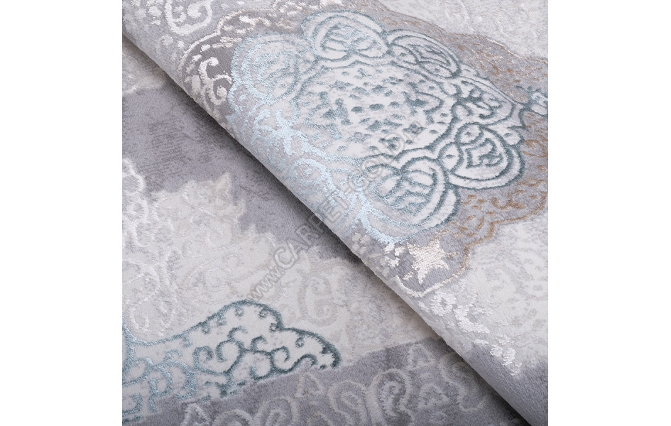 Ковер 4112A ЦВЕТ ACIK MAVI FLOS / ACIK MAVI FLOS