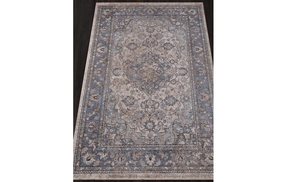 Ковер 35017 - 030 BLUE - Прямоугольник - коллекция BALTIMORE