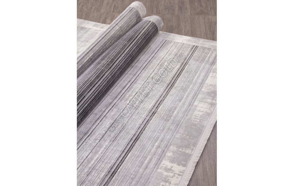 Ковер SI024D - GREY / GREY - Прямоугольник - коллекция LISSABON