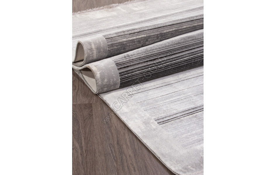 Ковер SI024D - GREY / GREY - Прямоугольник - коллекция LISSABON