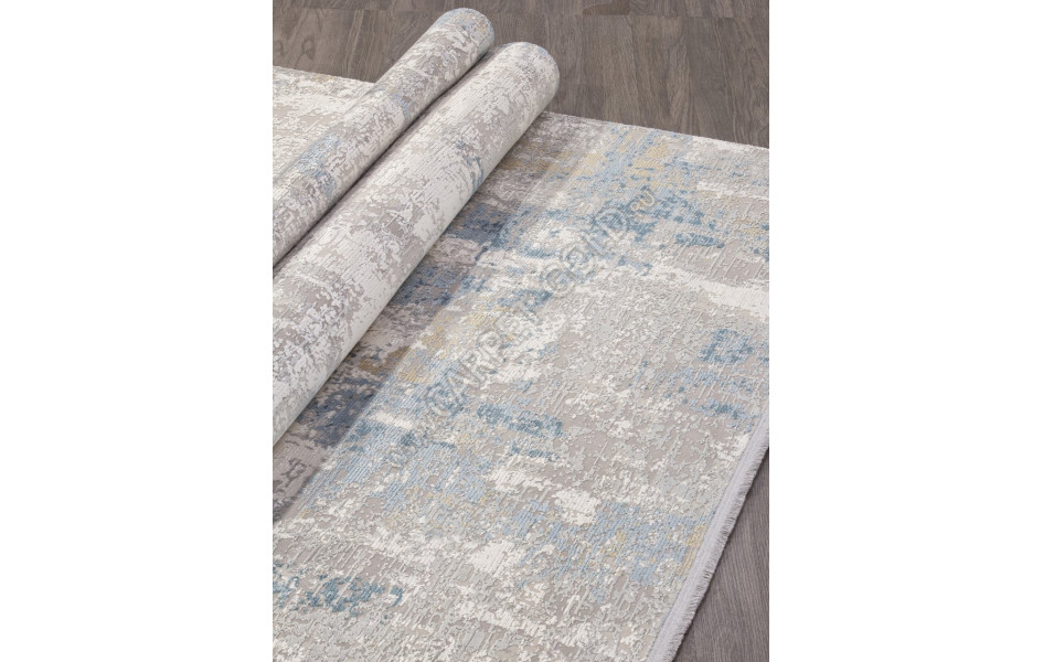 Ковер C118AB - GREY / EARTH - Прямоугольник - коллекция ELEXSUS OLIMPOS