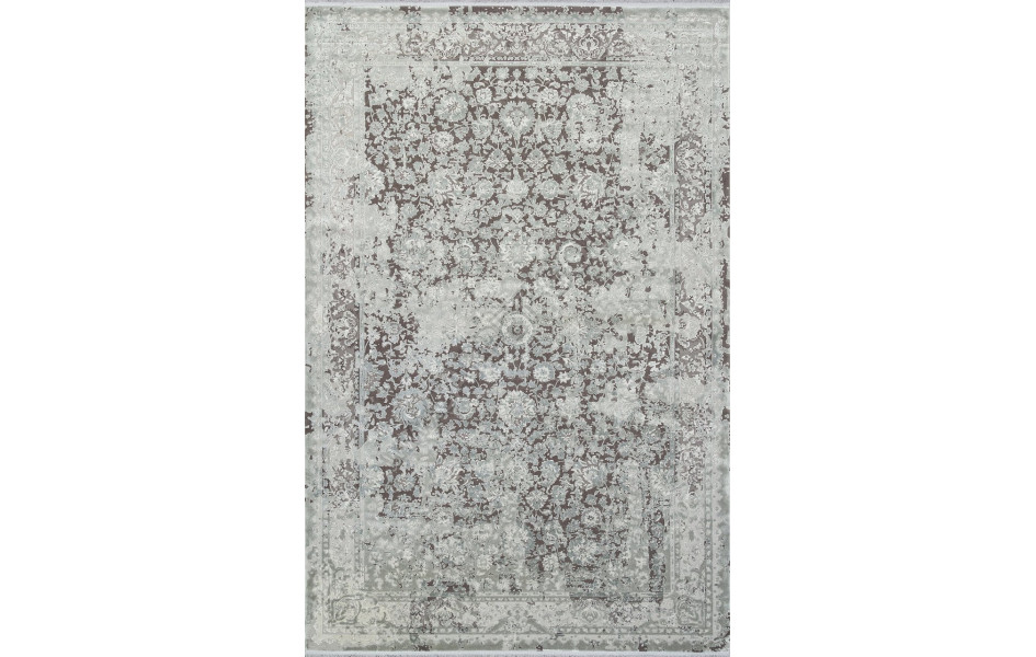 Ковер A021AG - D.GREY / GREY - Прямоугольник - коллекция EMPEROS