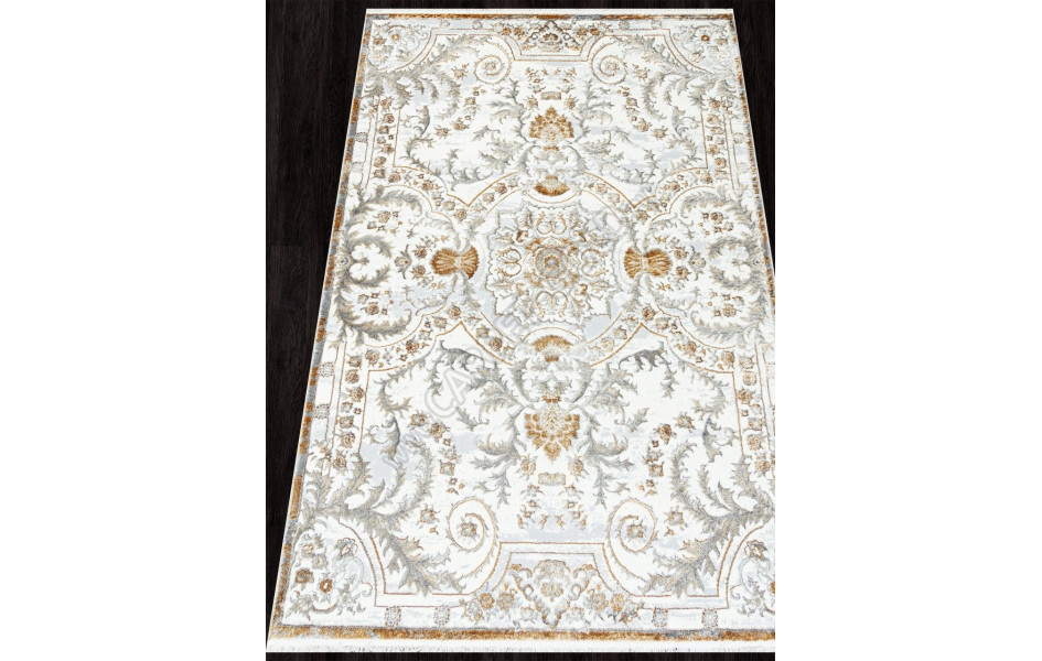 Ковер 00765A - GOLD FDY / CREAM HB - Прямоугольник - коллекция SAHARA