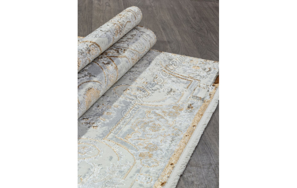 Ковер 00765A - GOLD FDY / CREAM HB - Прямоугольник - коллекция SAHARA