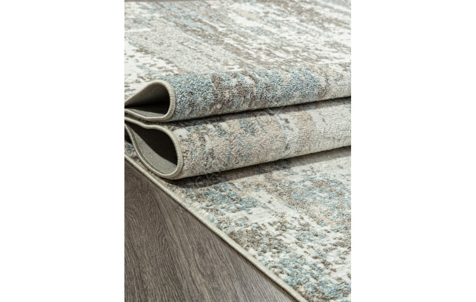 Ковер F229 - BEIGE-BLUE - Прямоугольник - коллекция NATUREL