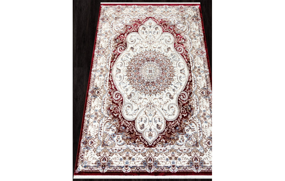 Ковер 00641C - BURGUNDY / BURGUNDY - Прямоугольник - коллекция ASADU