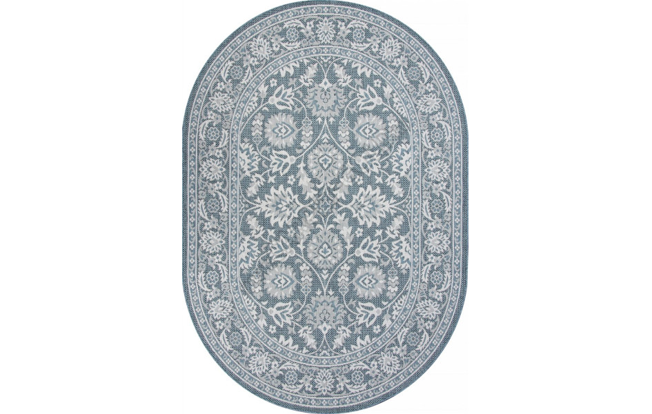 Ковер S137 - BLUE - Овал - коллекция KAIR