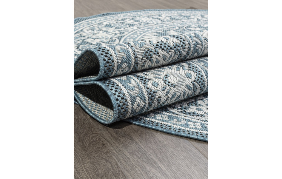 Ковер S137 - BLUE - Овал - коллекция KAIR