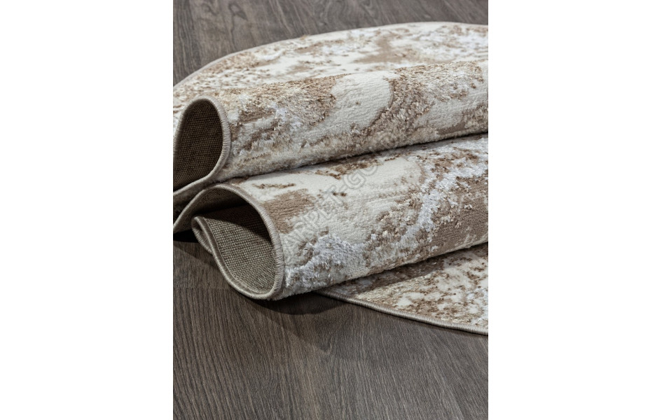 Ковер DB423 - 660 CREAM / VIZON - Овал - коллекция ANTEP