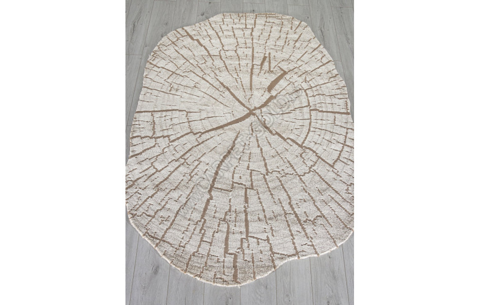 Ковер 00839A - BROWN / BROWN - Прямоугольник - коллекция SAFIR