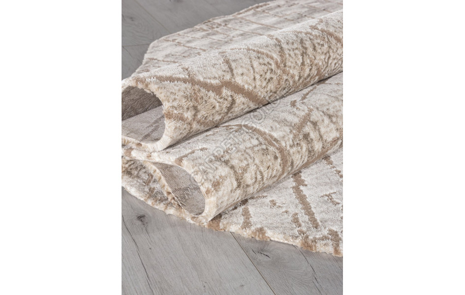 Ковер 00839A - BROWN / BROWN - Прямоугольник - коллекция SAFIR