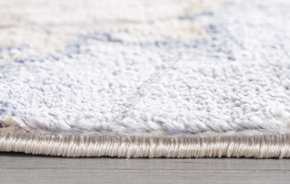 Ковер O1119 - 730 BEIGE / BLUE - Прямоугольник - коллекция SAMIRA