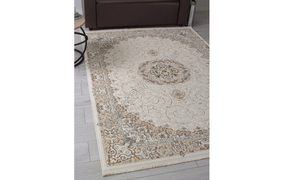 Ковер M107A - CREAM / CREAM - Прямоугольник - коллекция ZARINA
