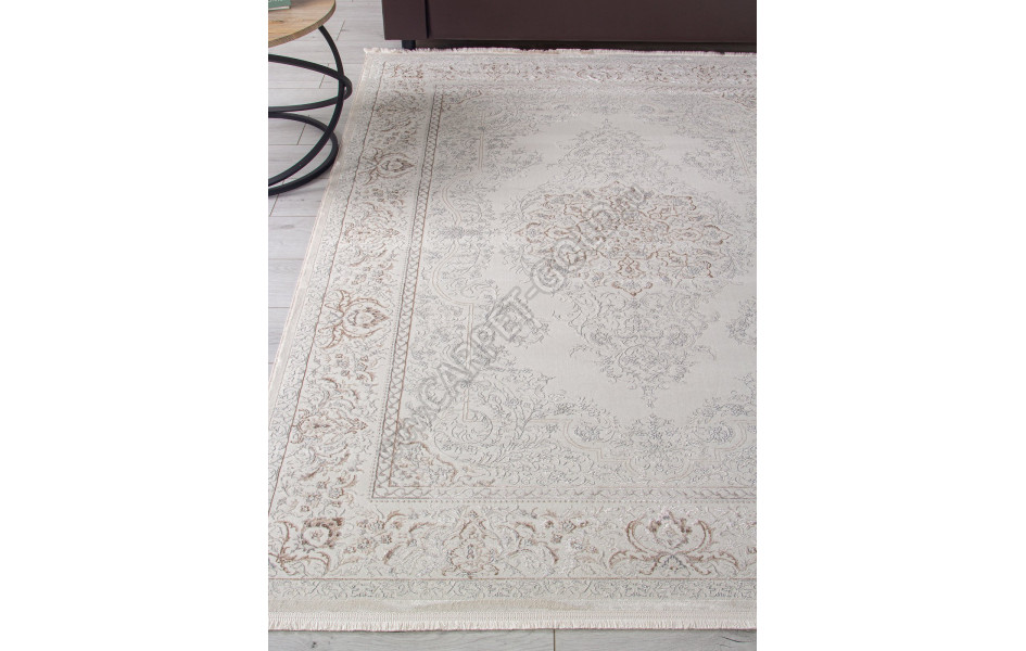 Ковер OC102A - CREAM / CREAM - Прямоугольник - коллекция OASIS